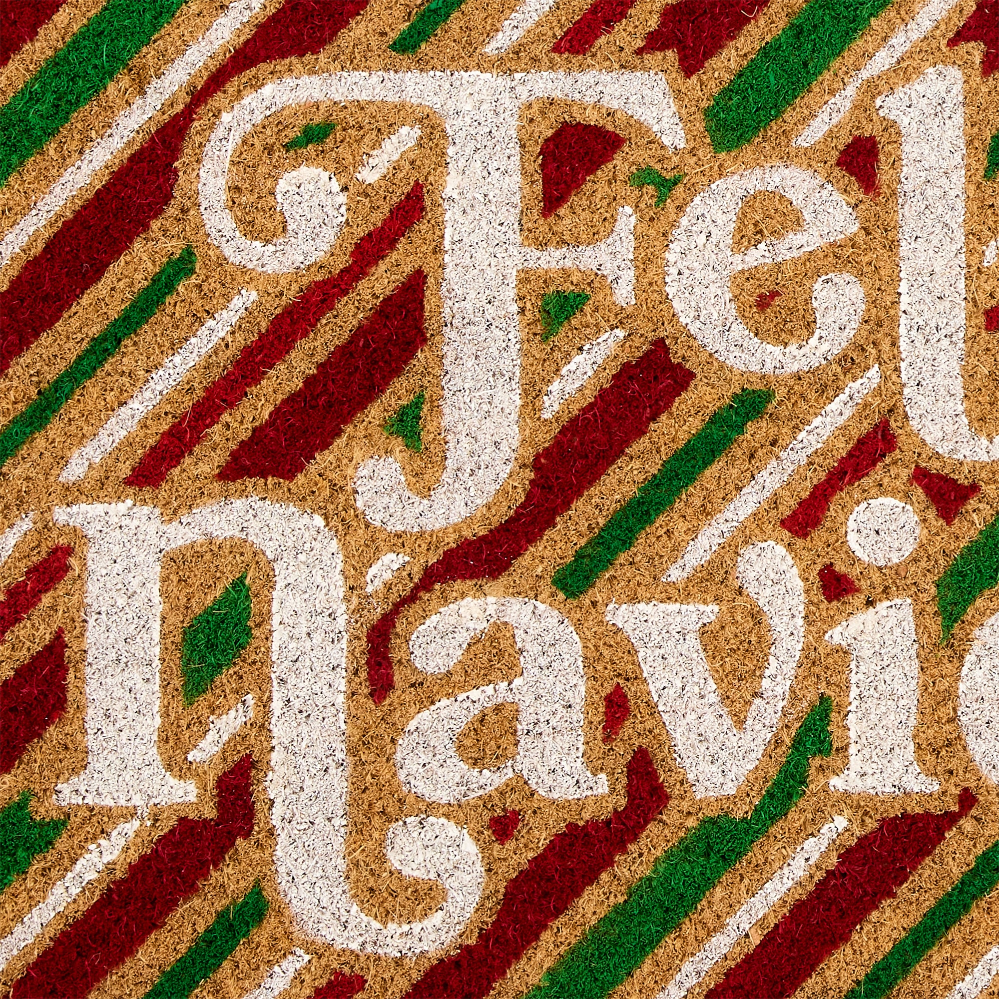 North Pole Trading Co. Feliz Navidad Indoor Outdoor Rectangular Doormat