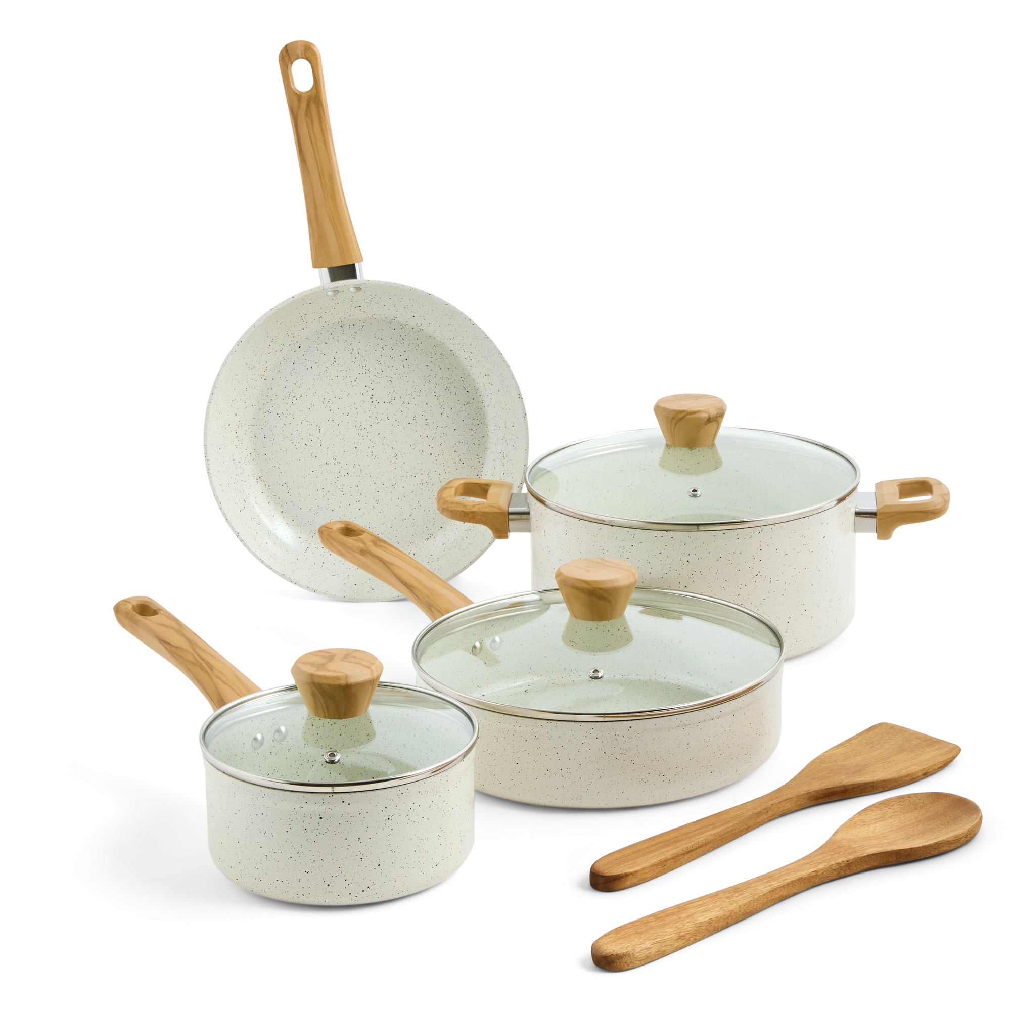 Cooks Speckle Ceramic 9-pc. Coowkare Set