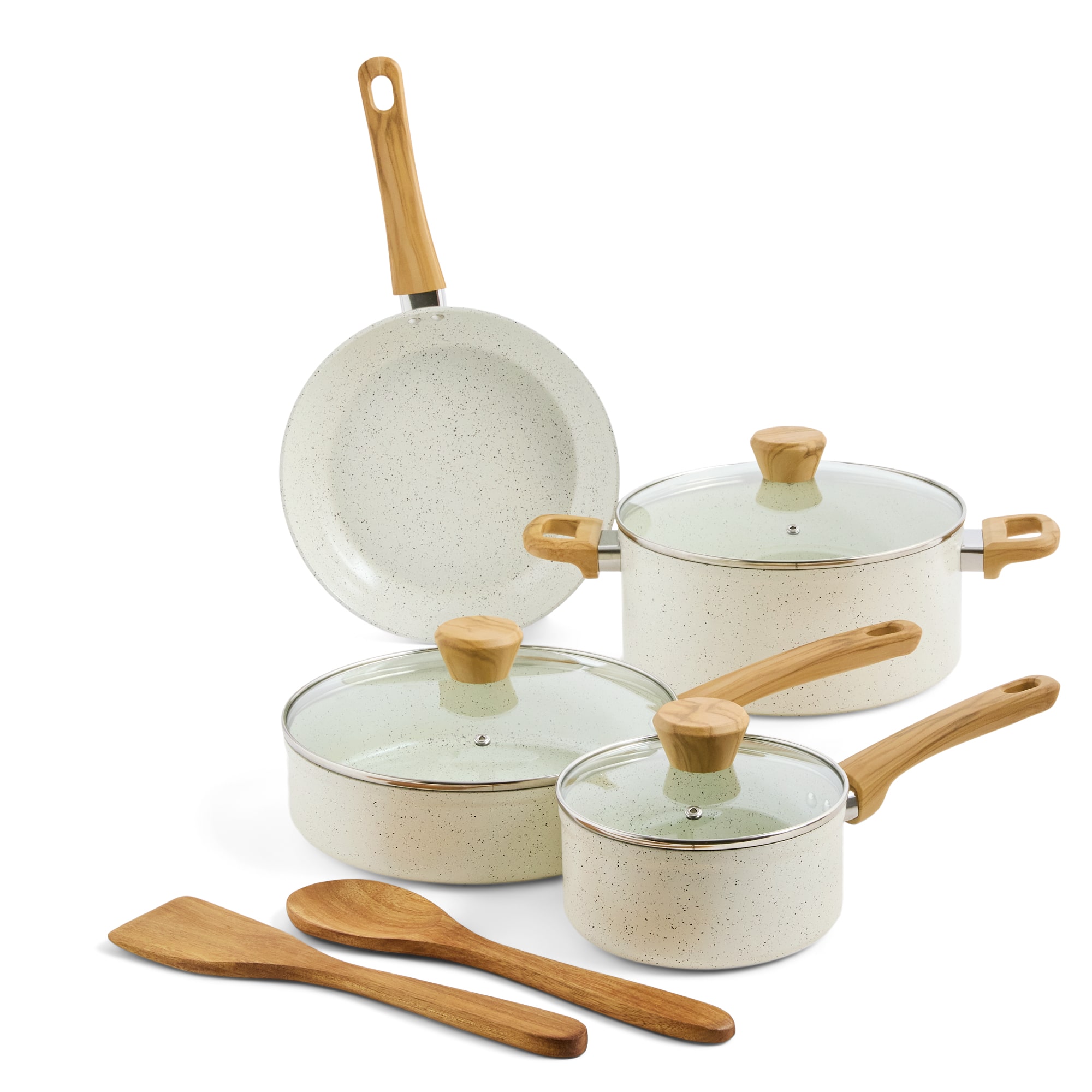 Cooks Speckle Ceramic 9-pc. Coowkare Set