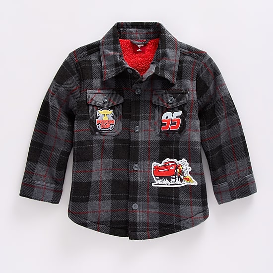 Dreamwave Toddler Boys Cars Fleece Lined Midweight Work Jacket