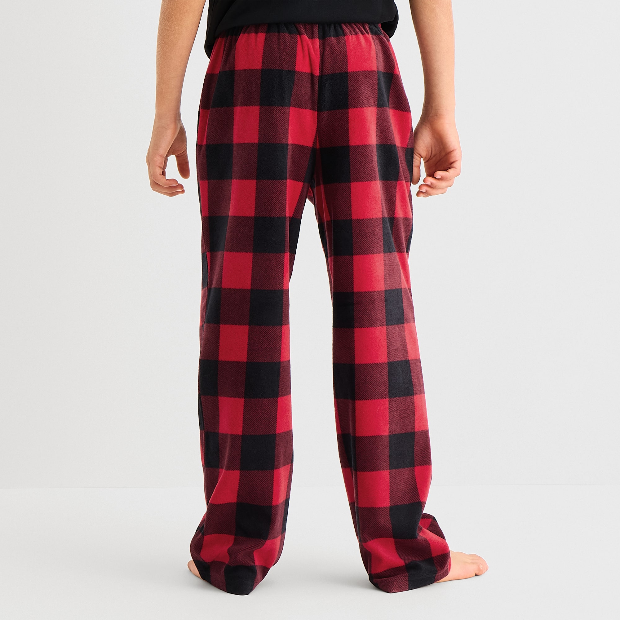 North Pole Trading Co. Little & Big Kid Unisex Fleece Matching Family Pajama Pants
