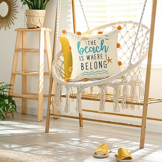 LR Home Arya Square Throw Pillow