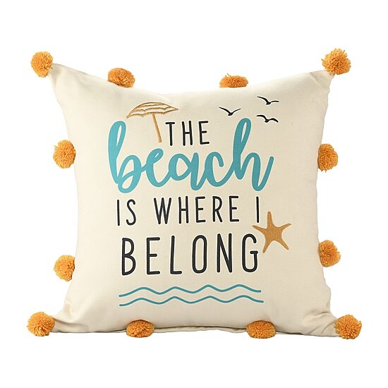 LR Home Arya Square Throw Pillow