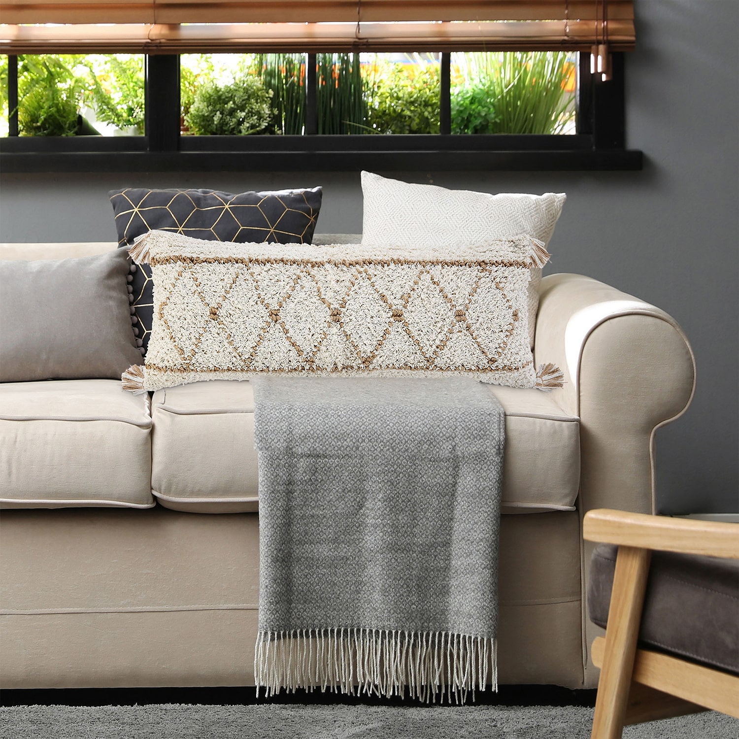 LR Home Joise Lumbar Pillow
