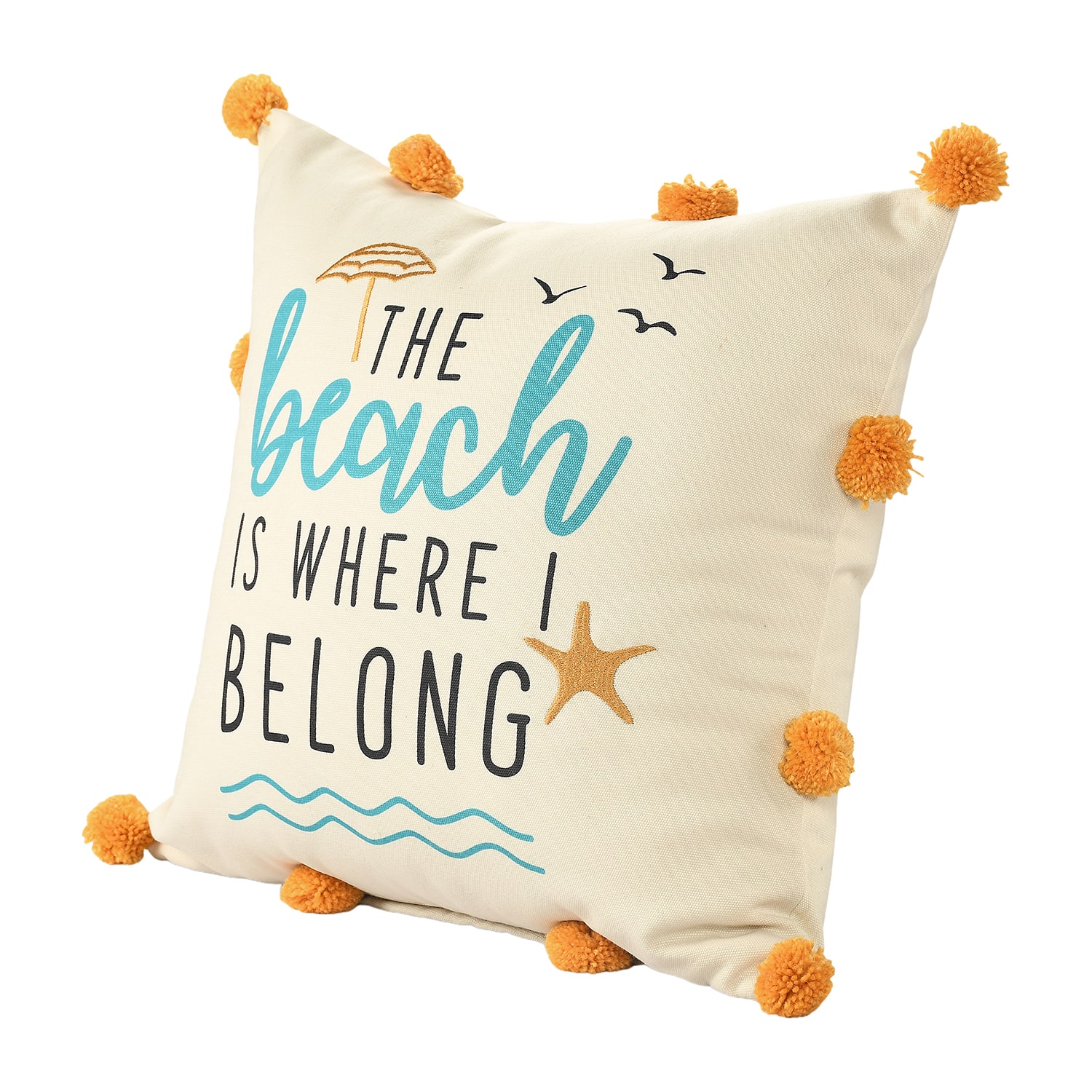 LR Home Arya Square Throw Pillow