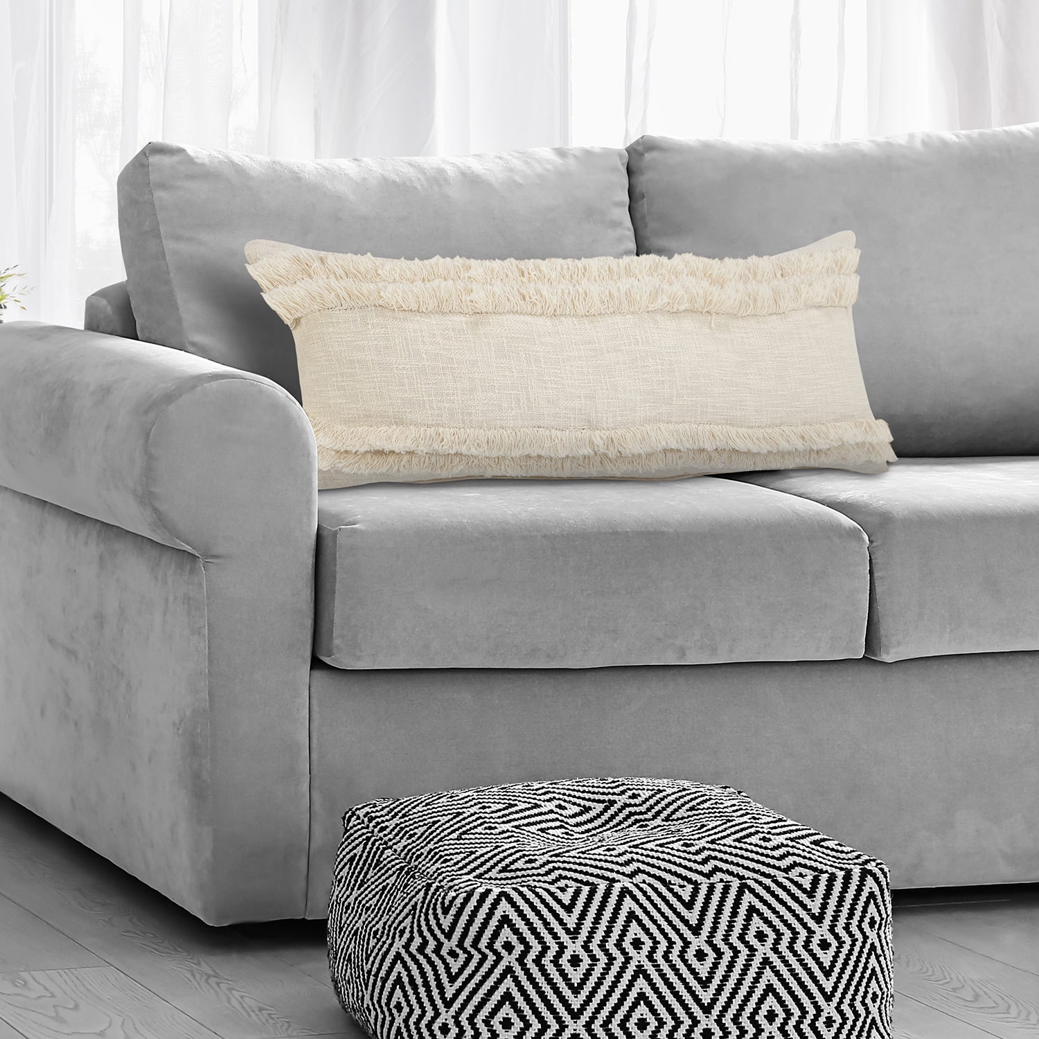 LR Home Scotie Lumbar Pillow