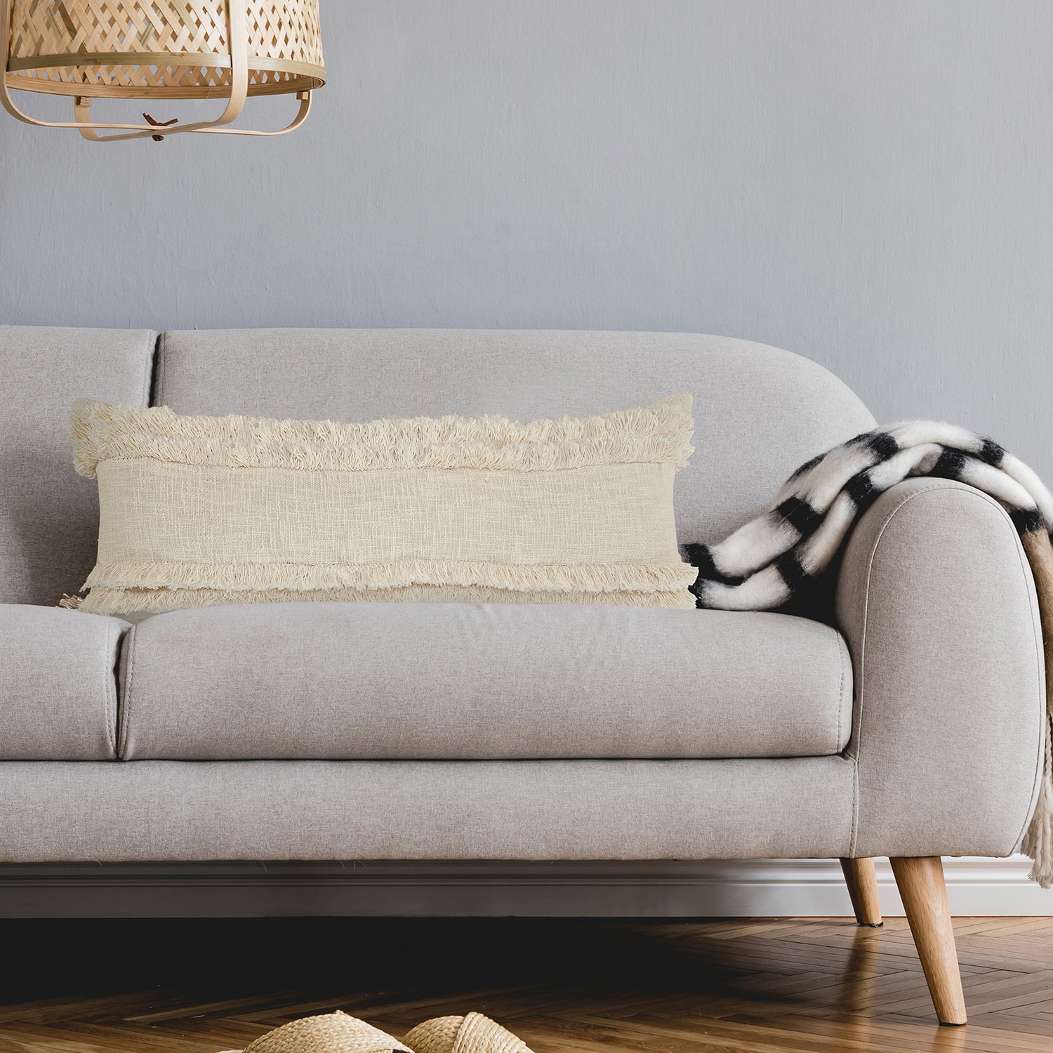 LR Home Scotie Lumbar Pillow