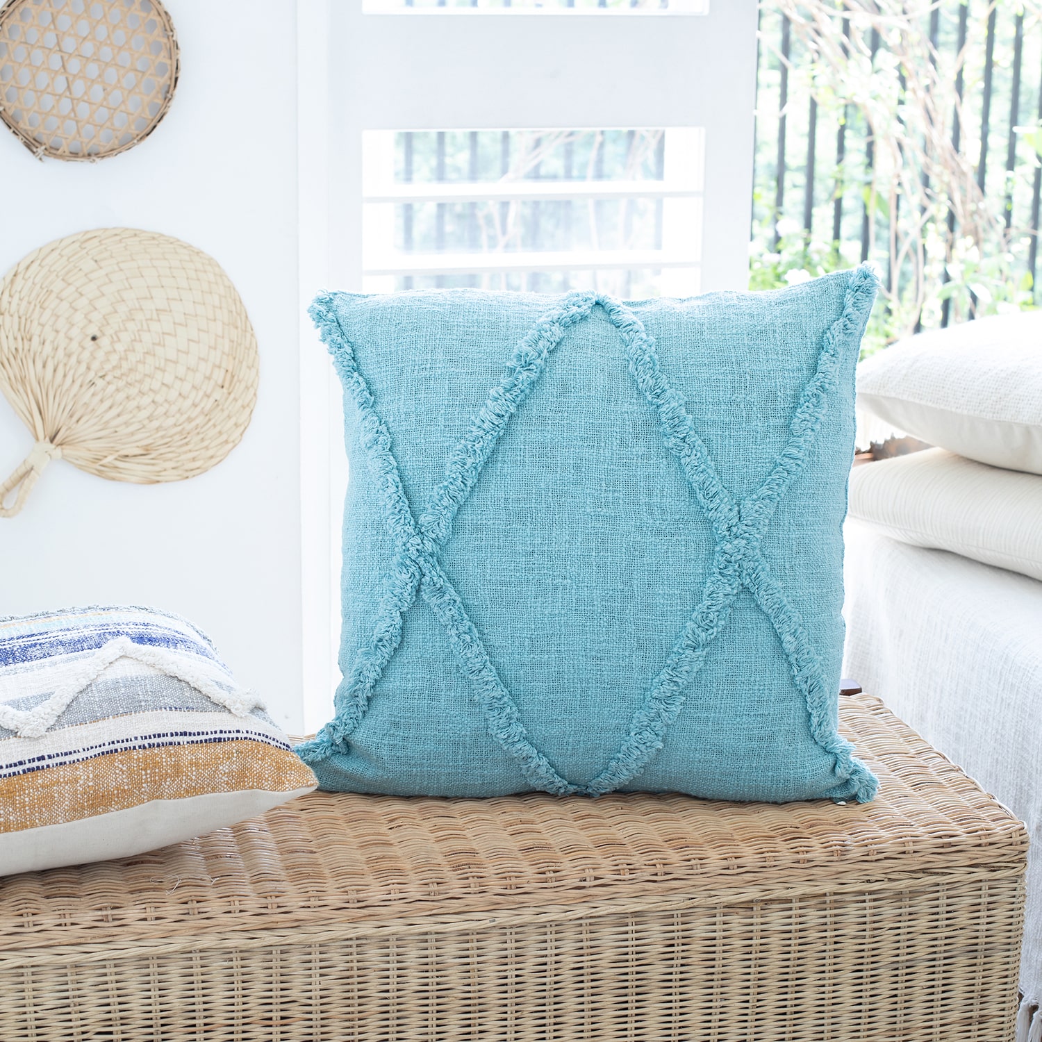 LR Home Naomi 2-pc. Square Throw Pillow