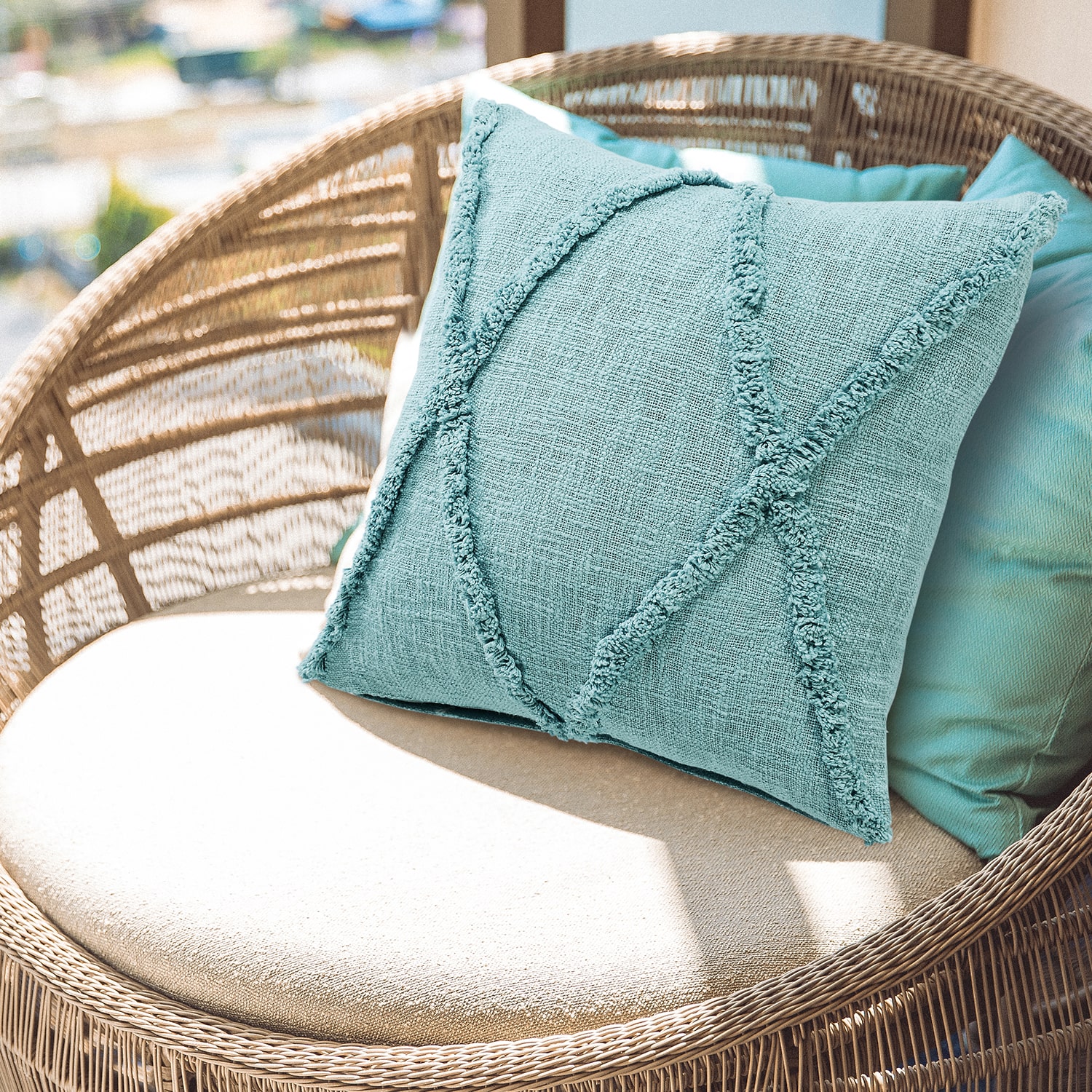LR Home Naomi 2-pc. Square Throw Pillow