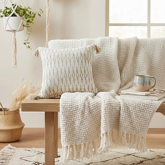 LR Home Sara Square Throw Pillow