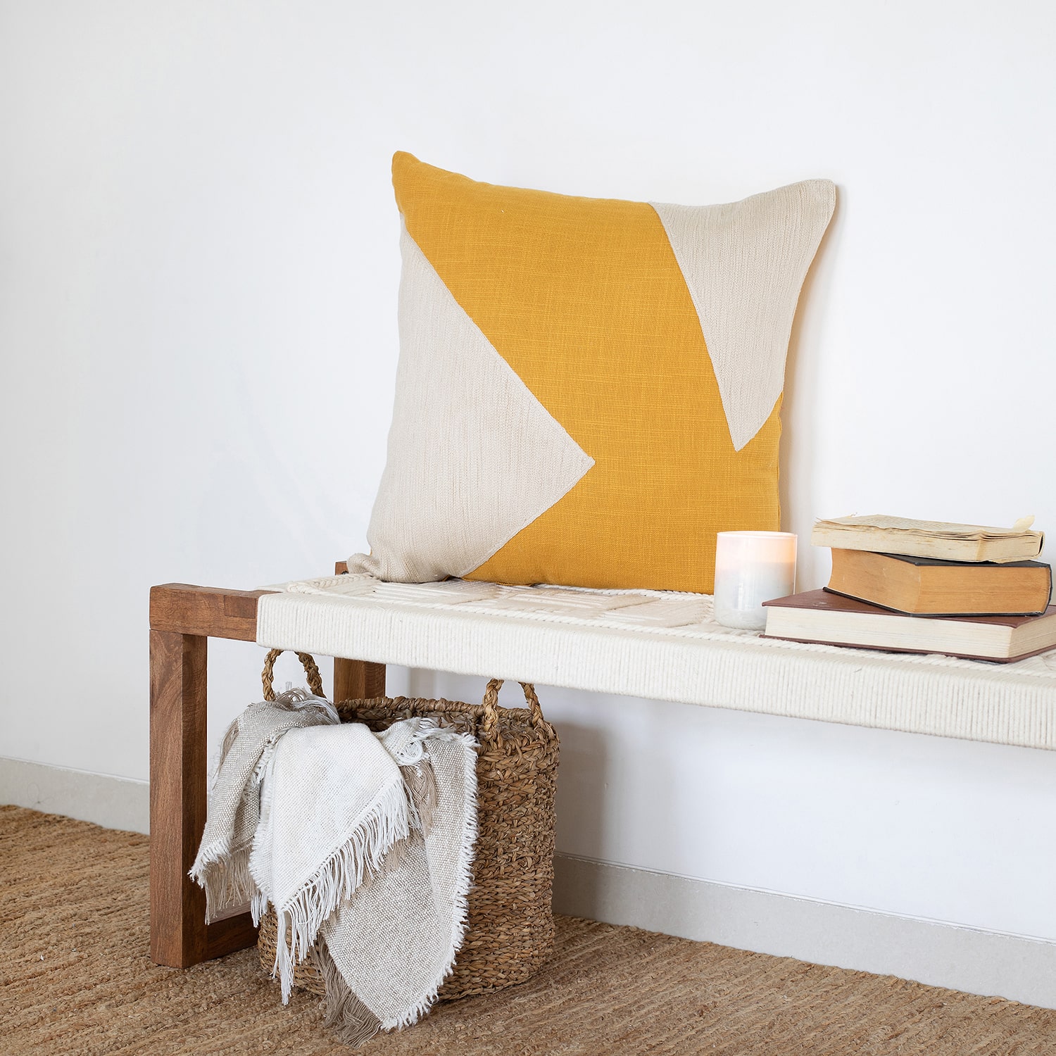 LR Home Lila Square Throw Pillow