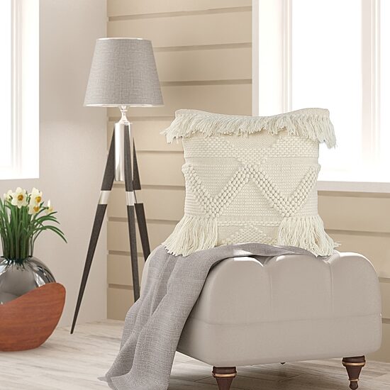 LR Home Ayla Square Throw Pillow