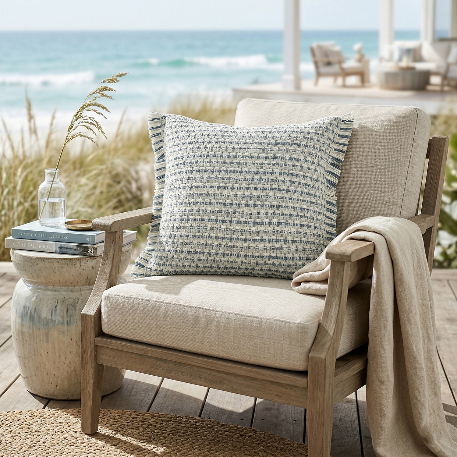 LR Home Alli Square Throw Pillow