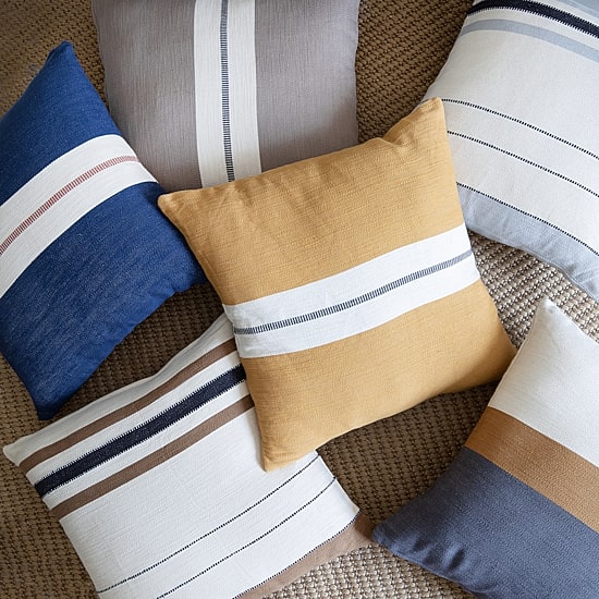 LR Home Lia Square Throw Pillow