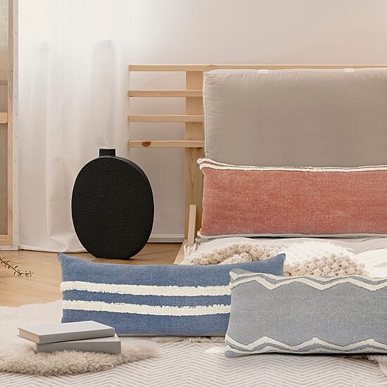 LR Home Bella Lumbar Pillow