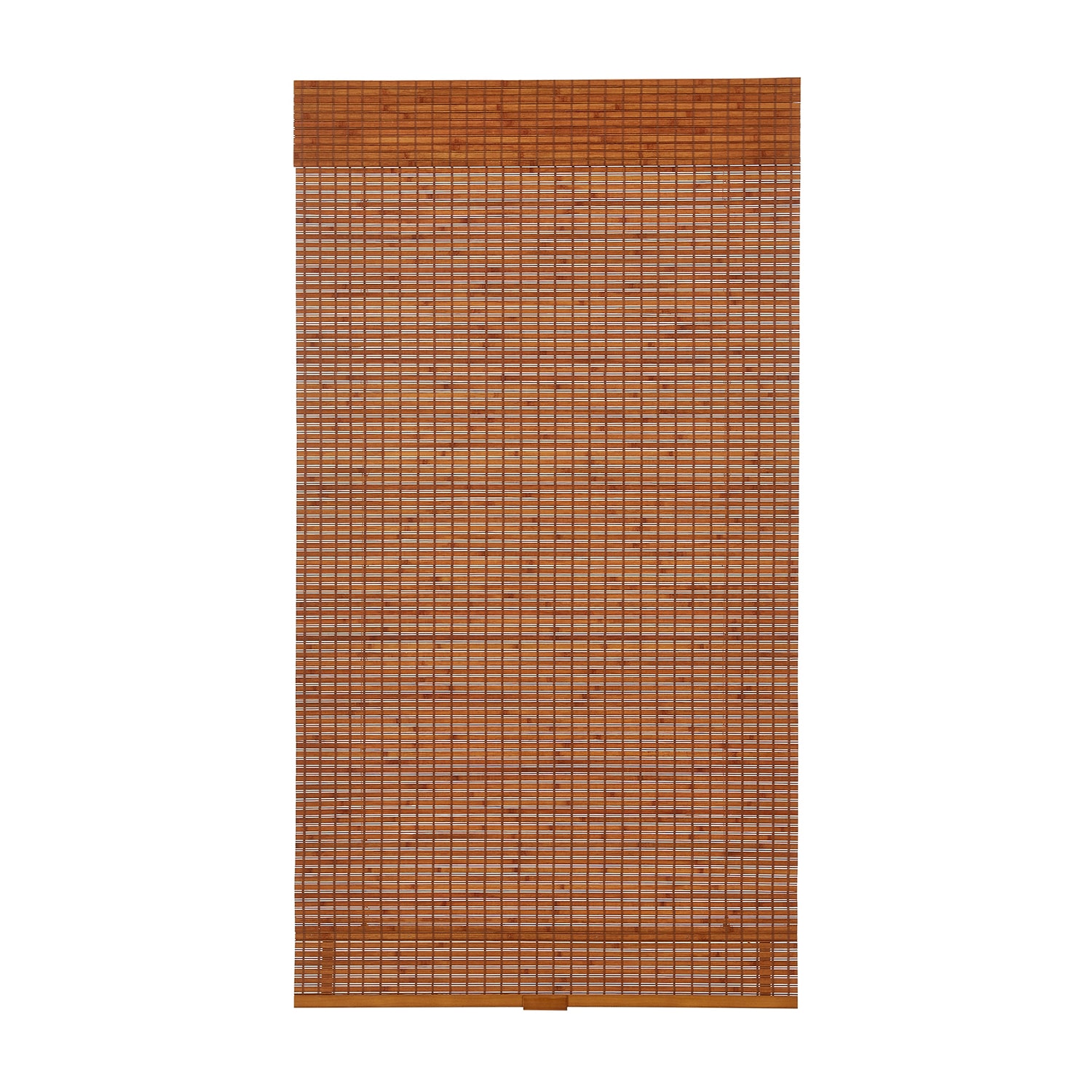 Bamboo Woven Wood Cordless Room Darkening Roman Shade