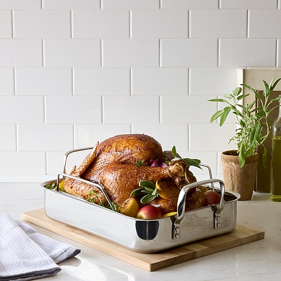 Cooks Stainless Steel Roaster with Rack