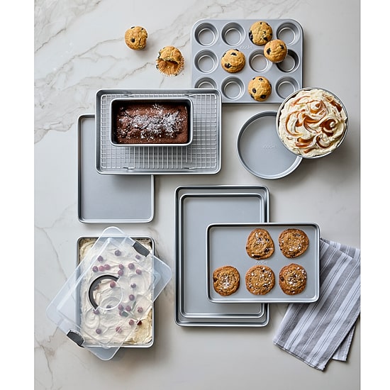Cooks Carbon Steel 3-pc. Non-Stick Cookie Sheet Set