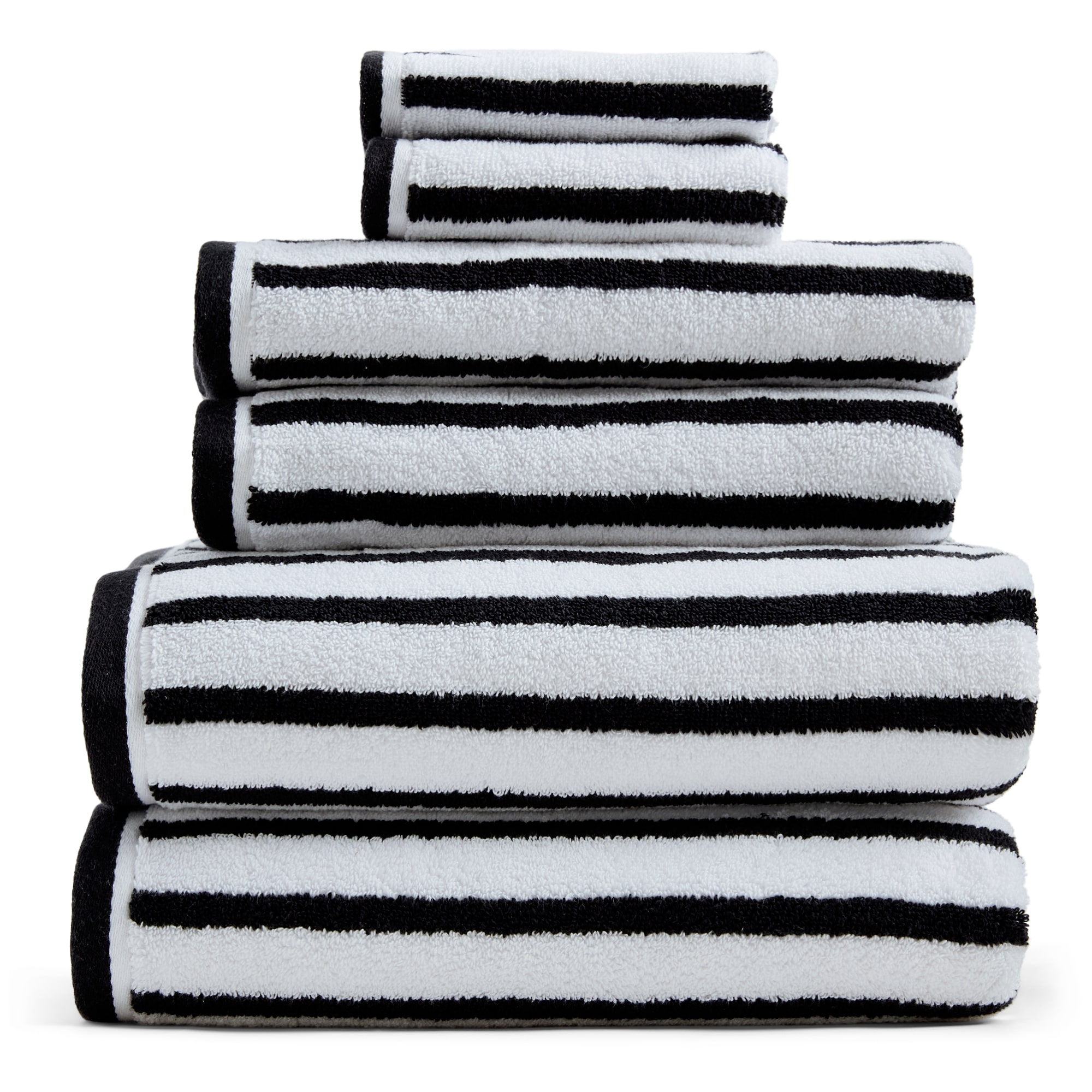Liz Claiborne Signature Plush Stripe Bath Towel