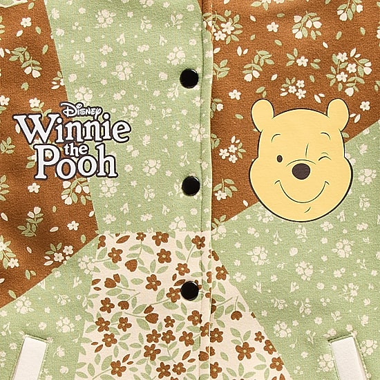 Womens Juniors Winnie The Pooh Bomber Jacket