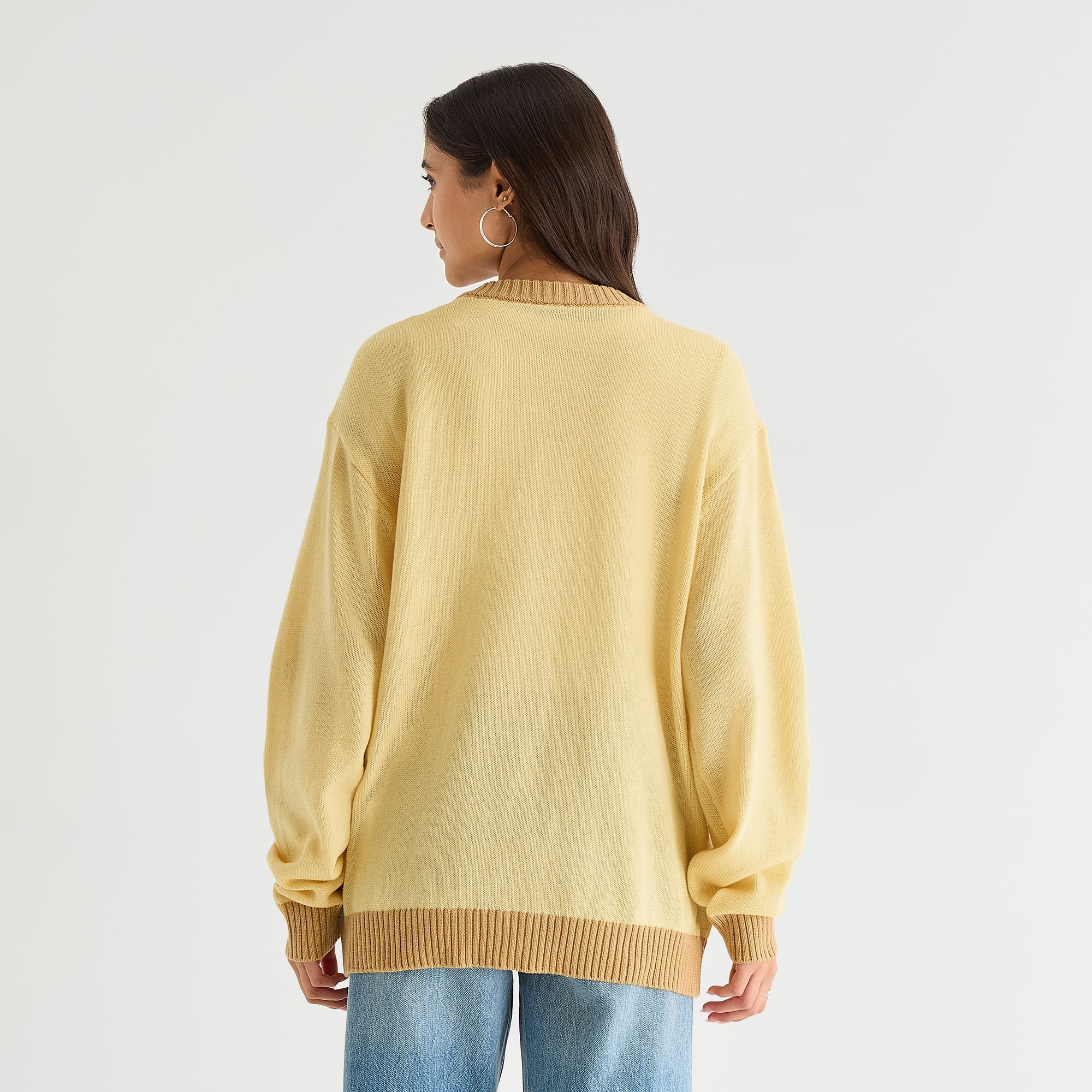 Pooh Cardigan Womens V Neck Long Sleeve Button Winnie The Juniors