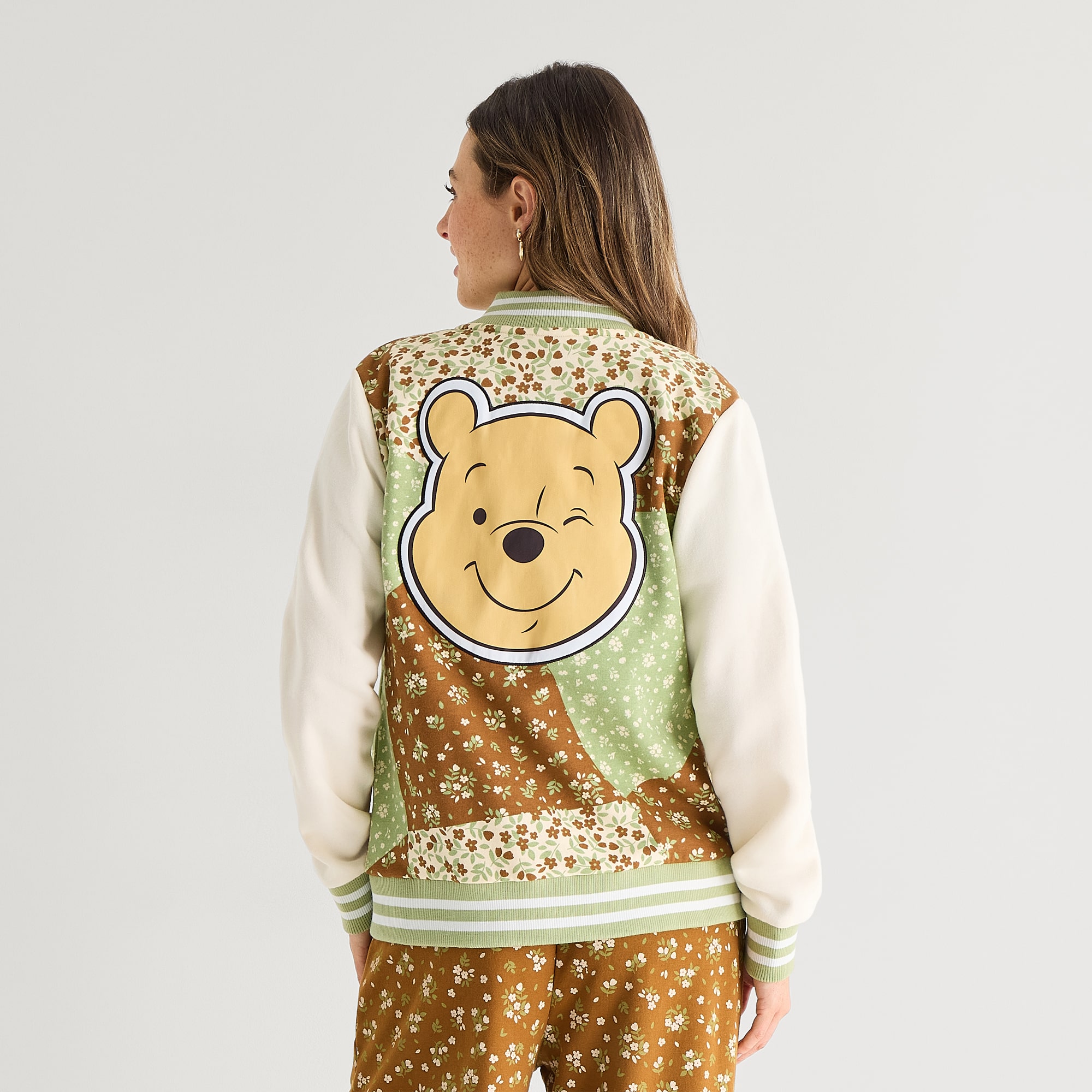 Pooh Bomber Jacket Womens Juniors Winnie The