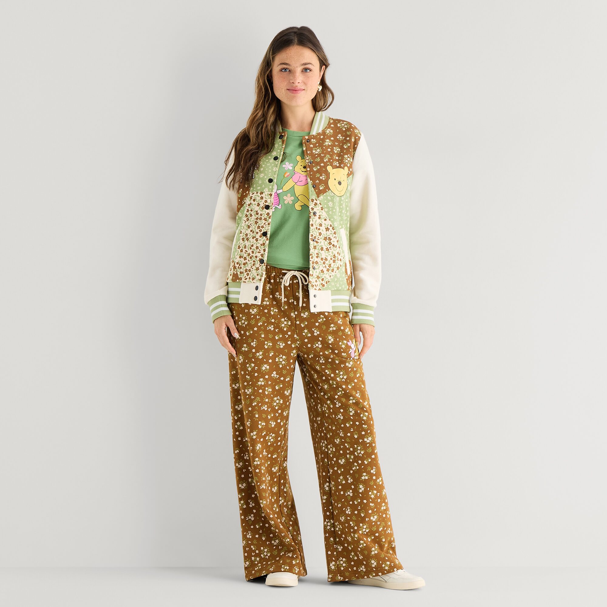 Pooh Bomber Jacket Womens Juniors Winnie The
