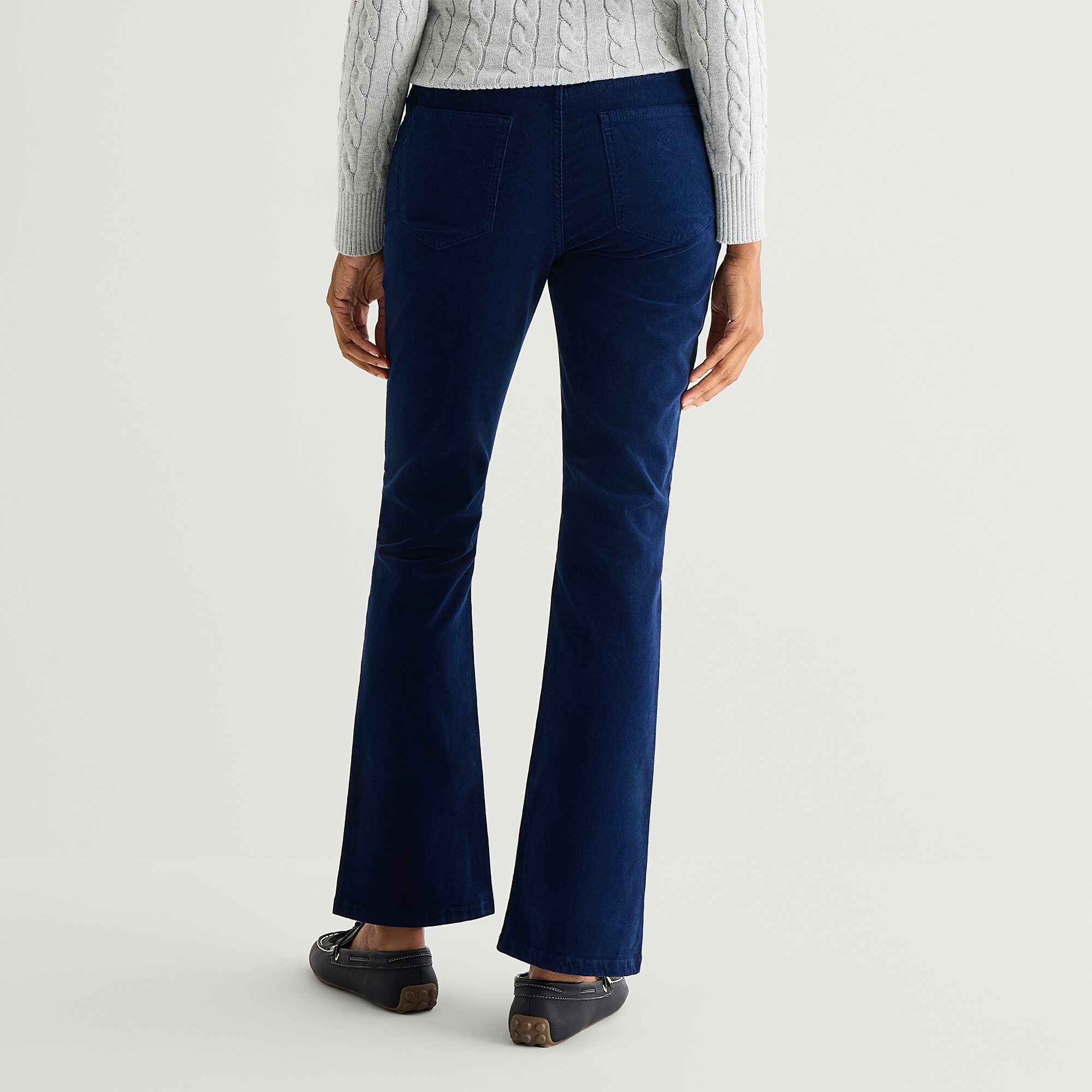St. John's Bay Womens High Rise Bootcut Corduroy Pant