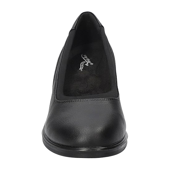Easy Street Chyler Womens Round Closed Toe Block Heel Pumps