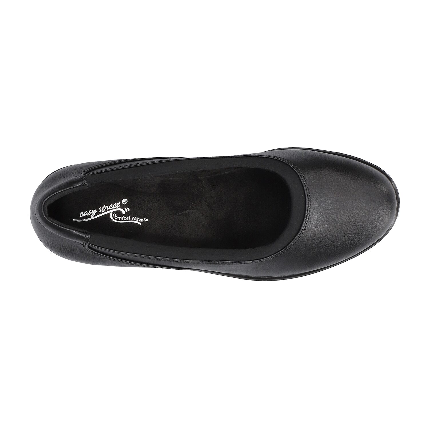 Easy Street Chyler Womens Round Closed Toe Block Heel Pumps