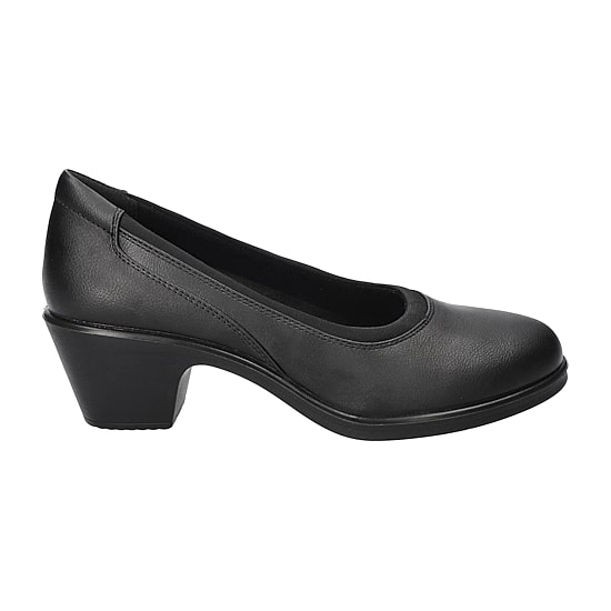 Easy Street Chyler Womens Round Closed Toe Block Heel Pumps