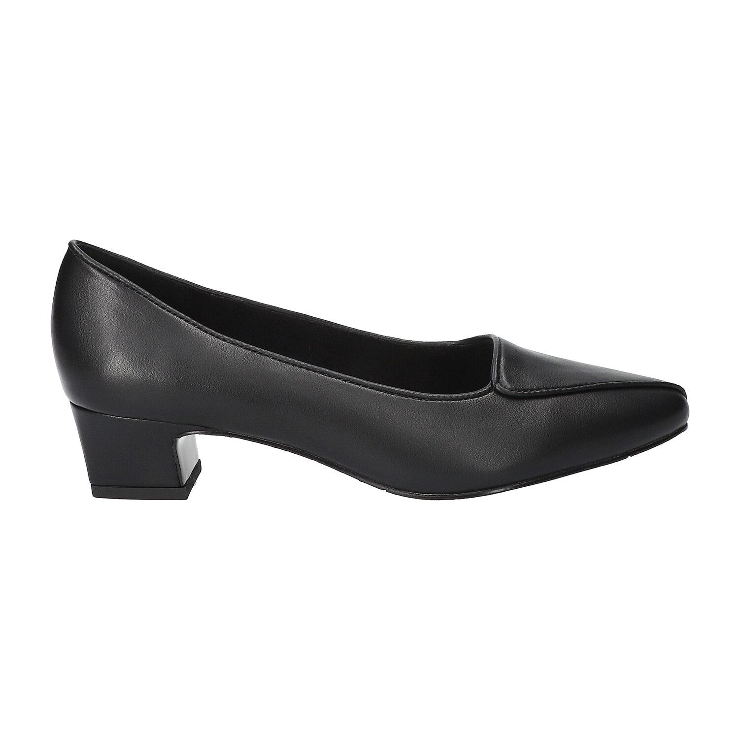 Easy Street Astrid Womens Almond Closed Toe Block Heel Pumps