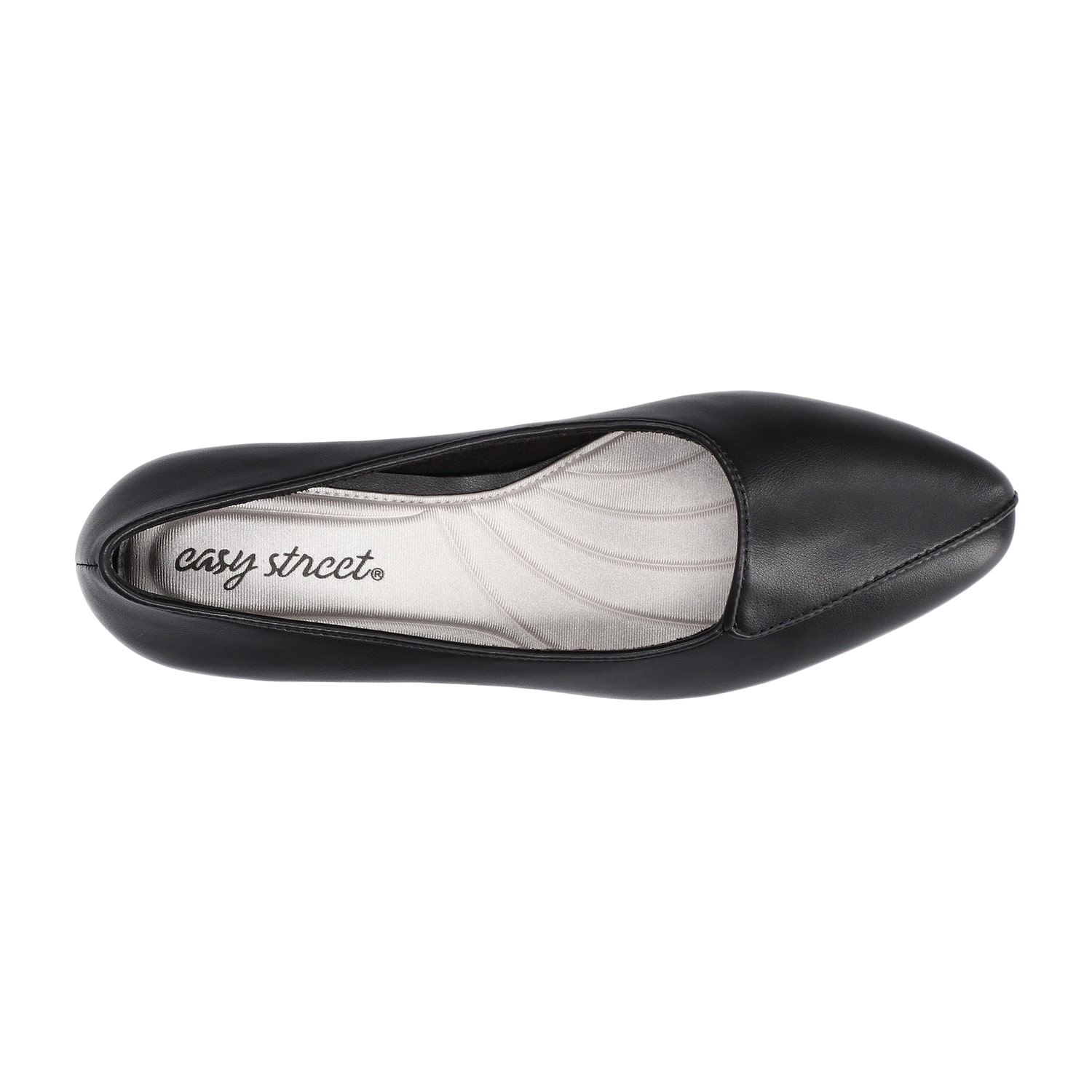 Easy Street Astrid Womens Almond Closed Toe Block Heel Pumps