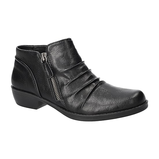 Easy Street Womens Jacoba Block Heel Booties