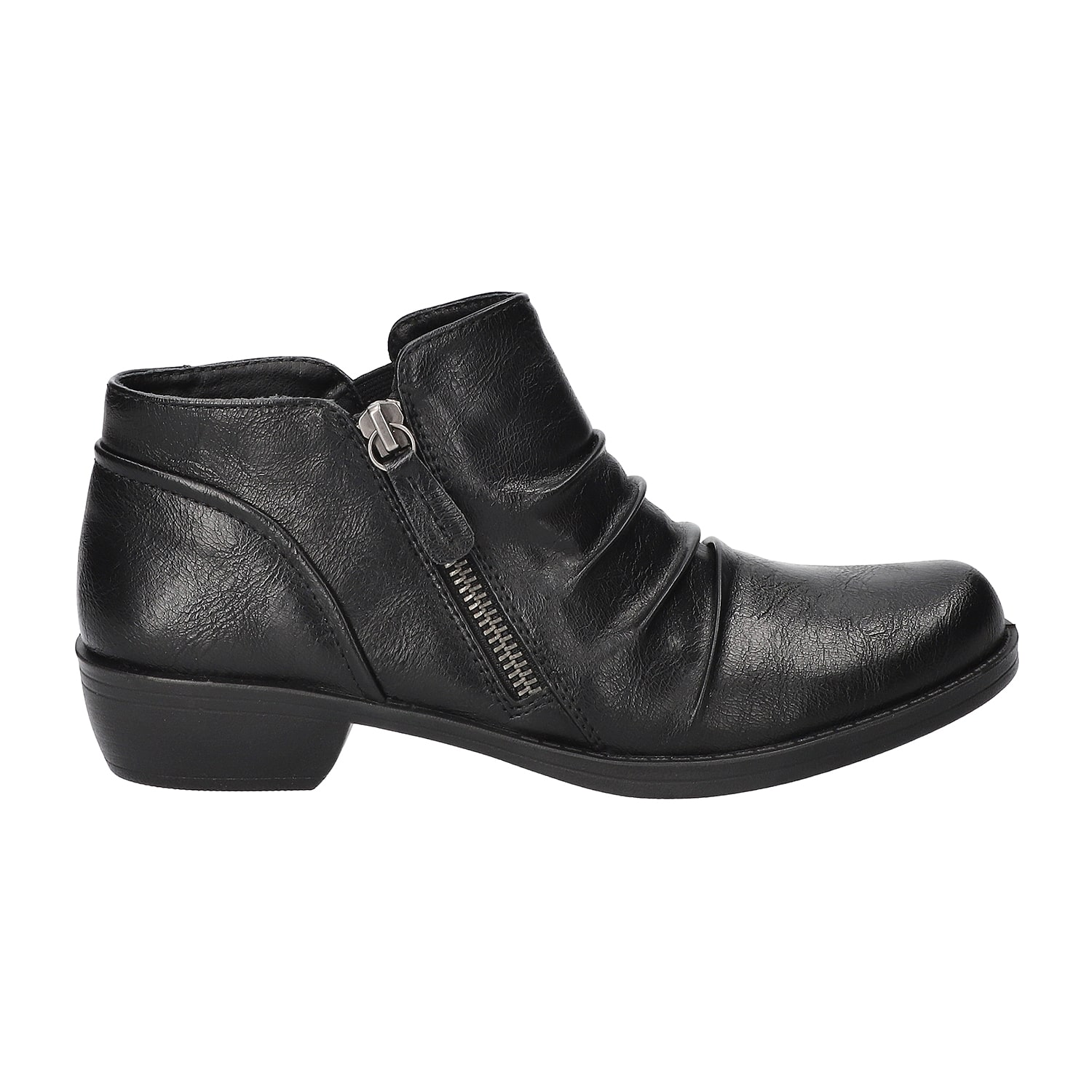 Easy Street Womens Jacoba Block Heel Booties