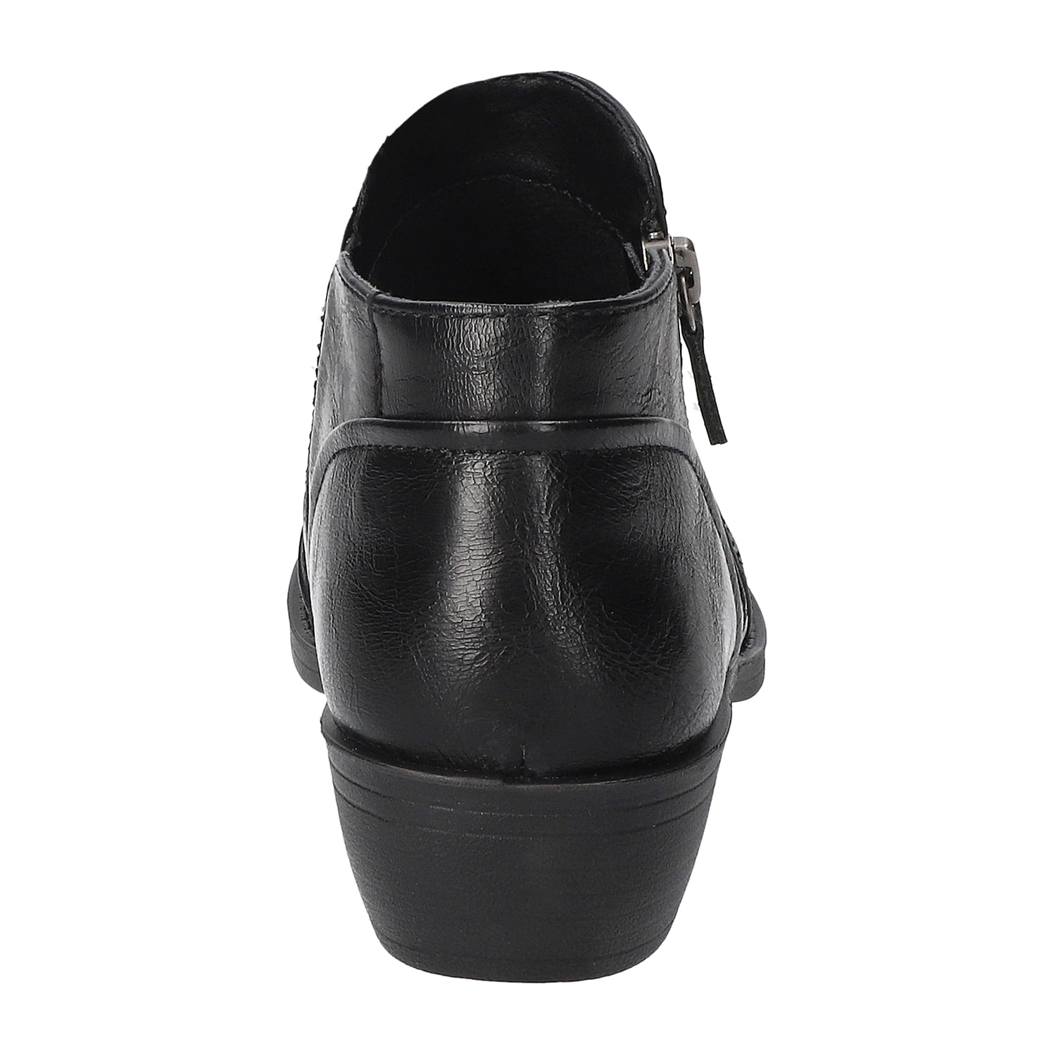 Easy Street Womens Jacoba Block Heel Booties