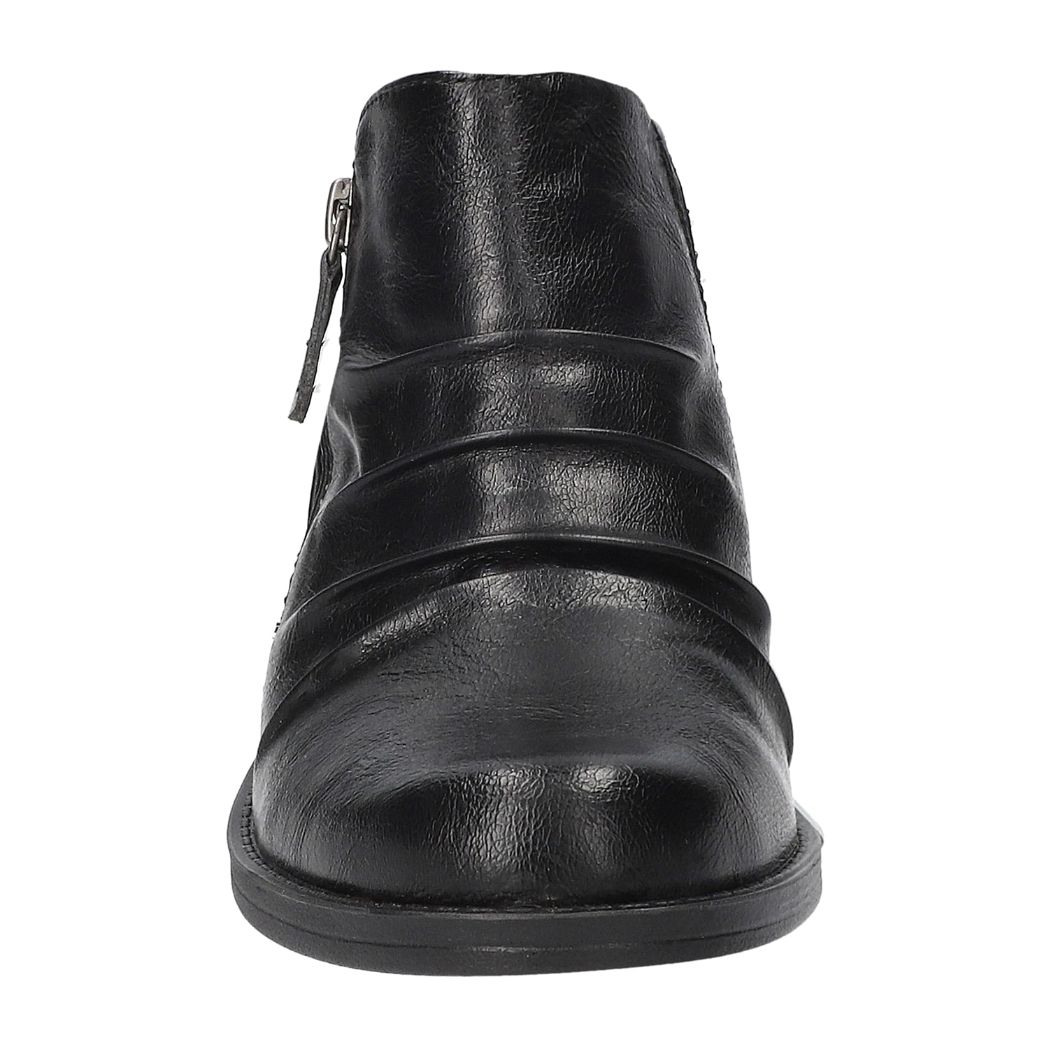 Easy Street Womens Jacoba Block Heel Booties