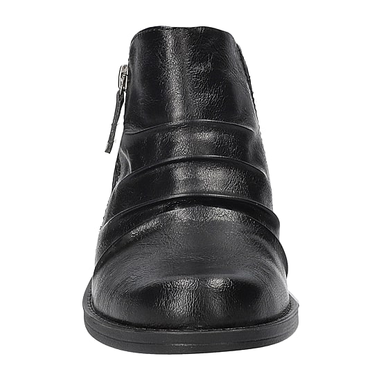 Easy Street Womens Jacoba Block Heel Booties