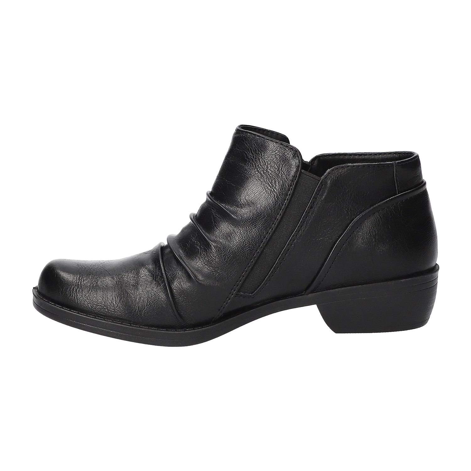 Easy Street Womens Jacoba Block Heel Booties