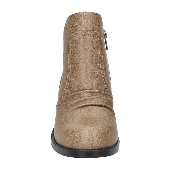 Easy Street Womens Berwick Block Heel Booties
