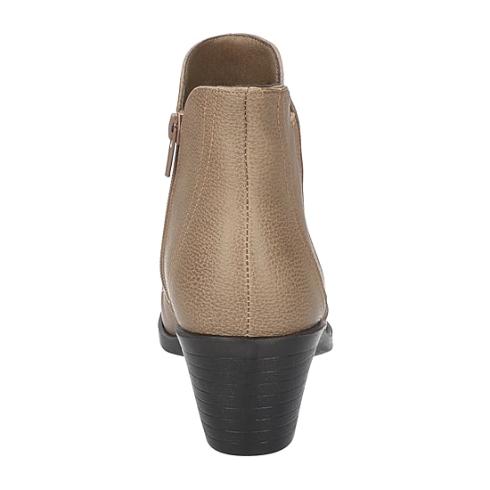 Easy Street Womens Berwick Block Heel Booties