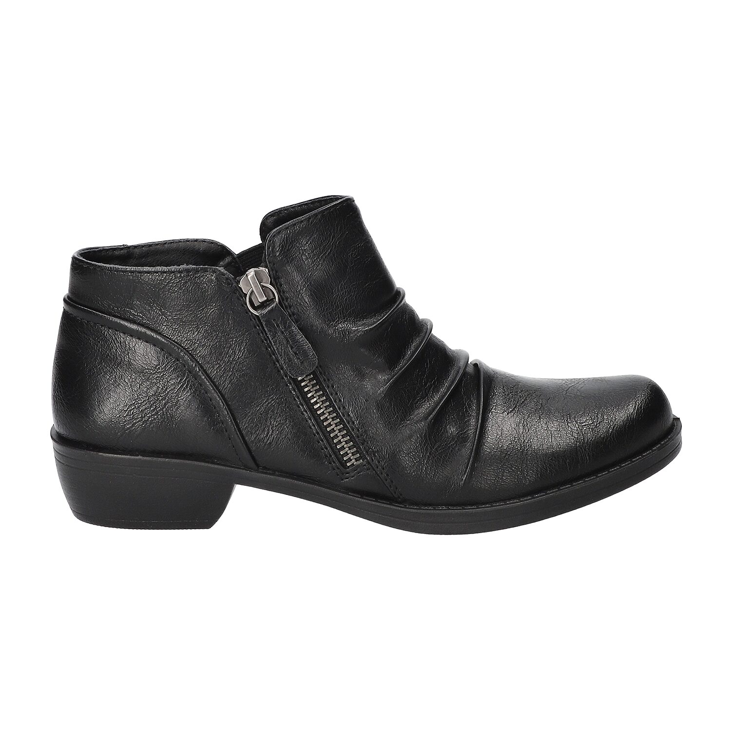 Easy Street Womens Jacoba Block Heel Booties