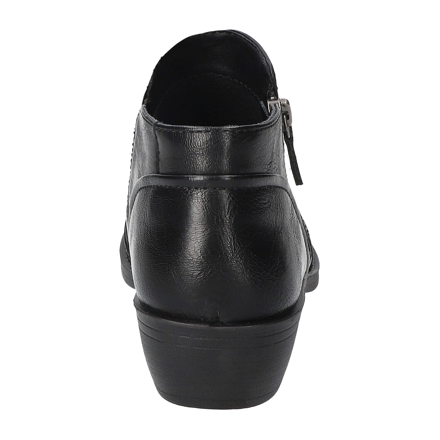 Easy Street Womens Jacoba Block Heel Booties
