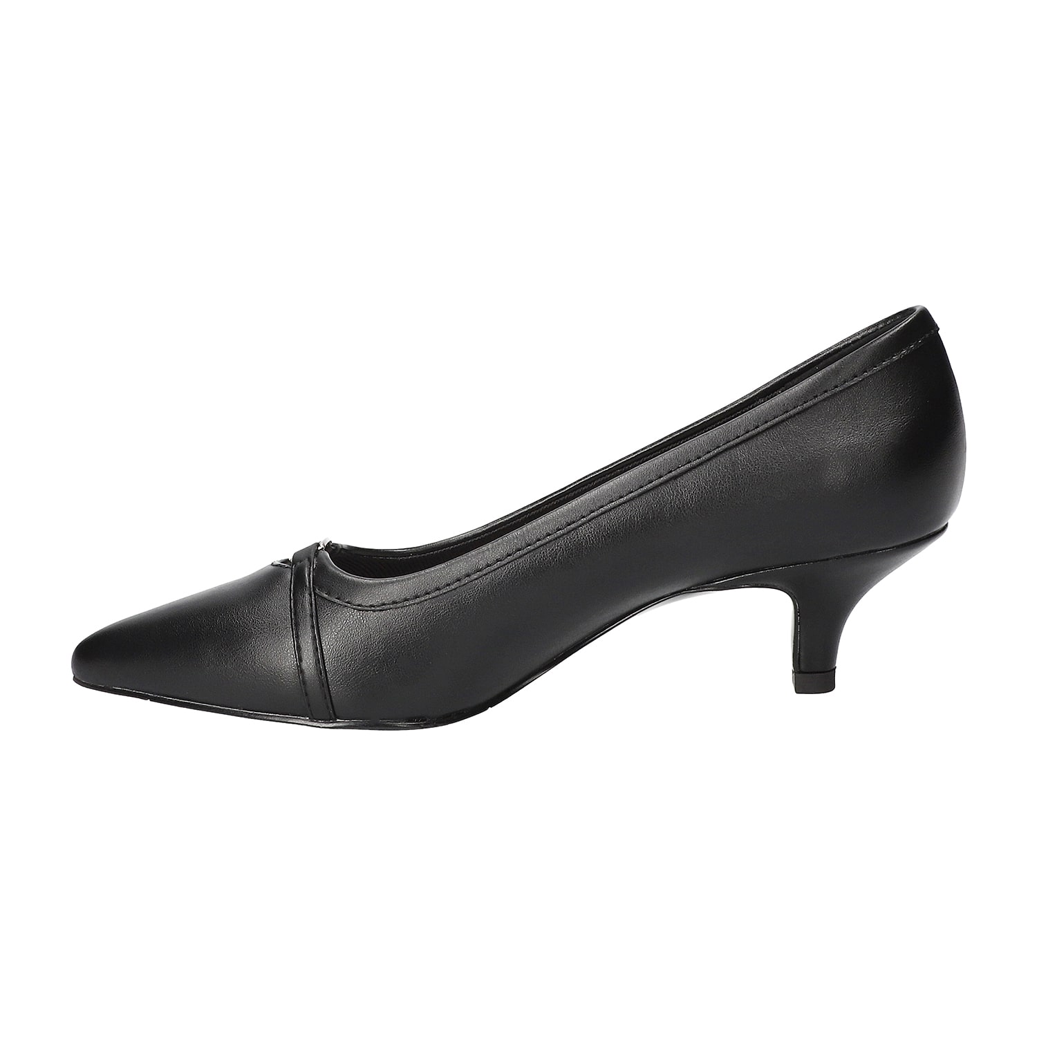 Easy Street Zayn Womens Pointed Closed Toe Kitten Heel Pumps