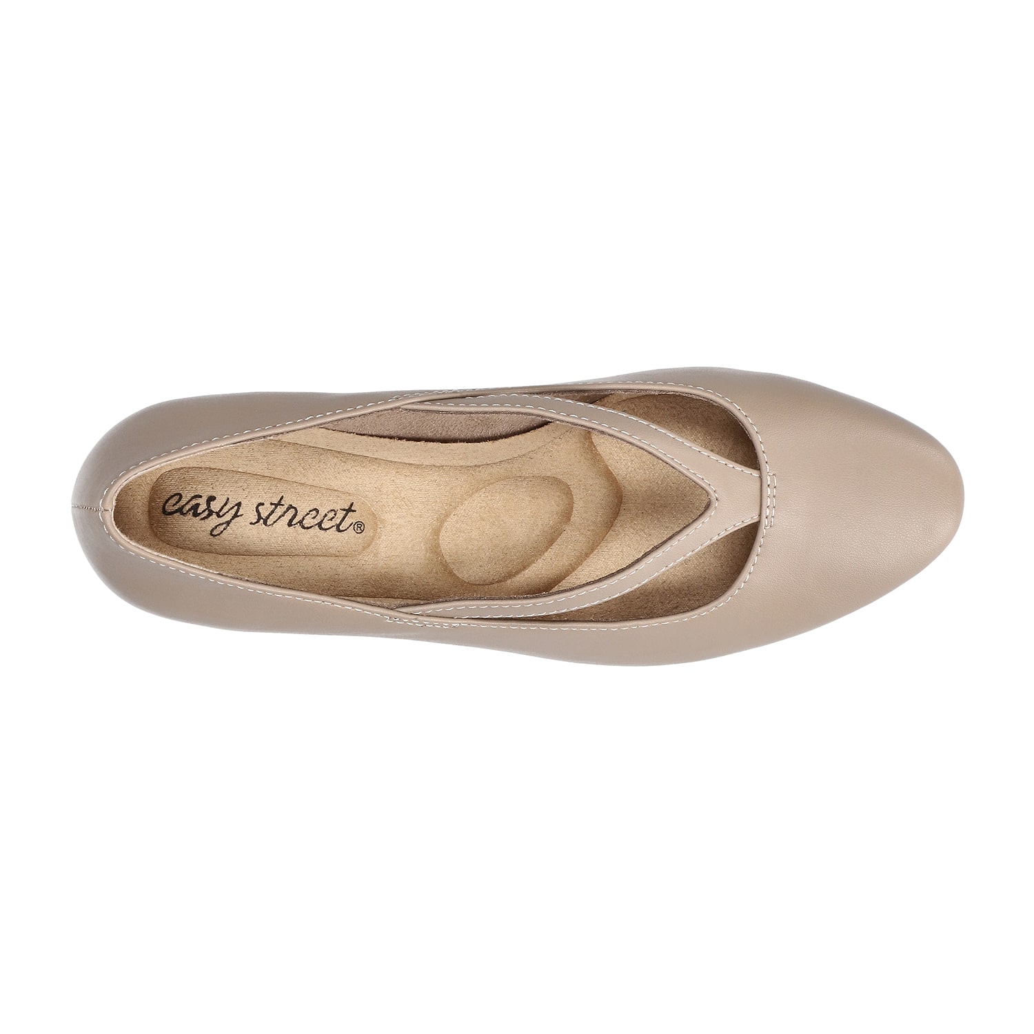 Easy Street Culver Womens Almond Closed Toe Stiletto Heel Pumps