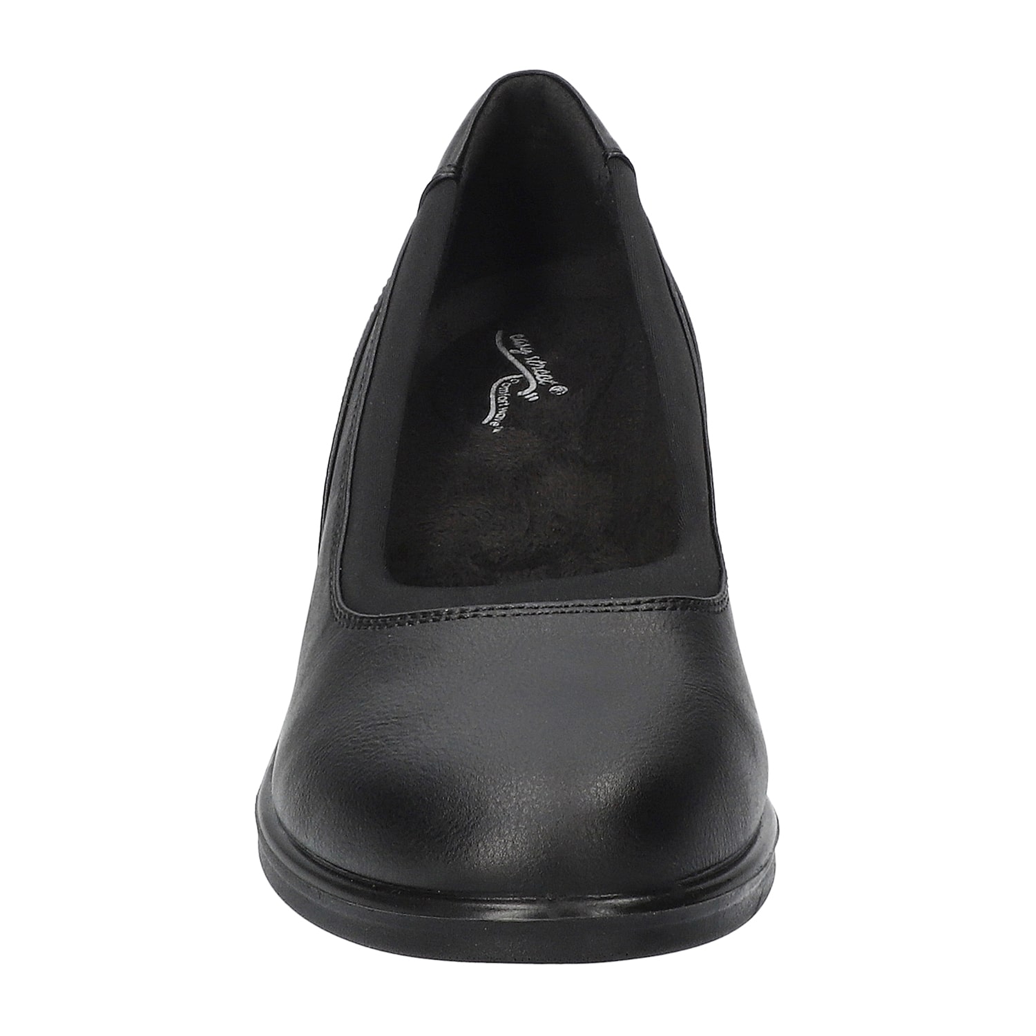 Easy Street Chyler Womens Round Closed Toe Block Heel Pumps