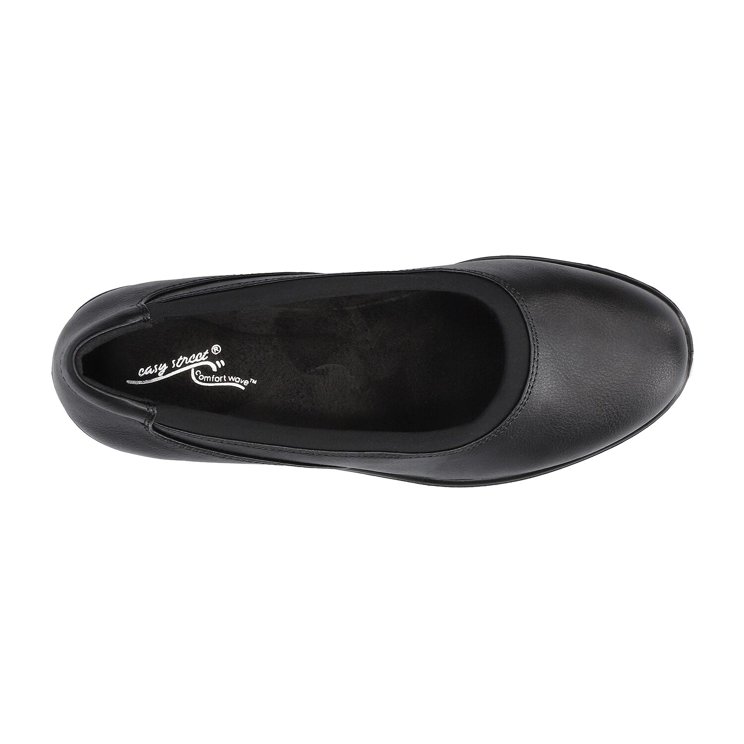 Easy Street Chyler Womens Round Closed Toe Block Heel Pumps