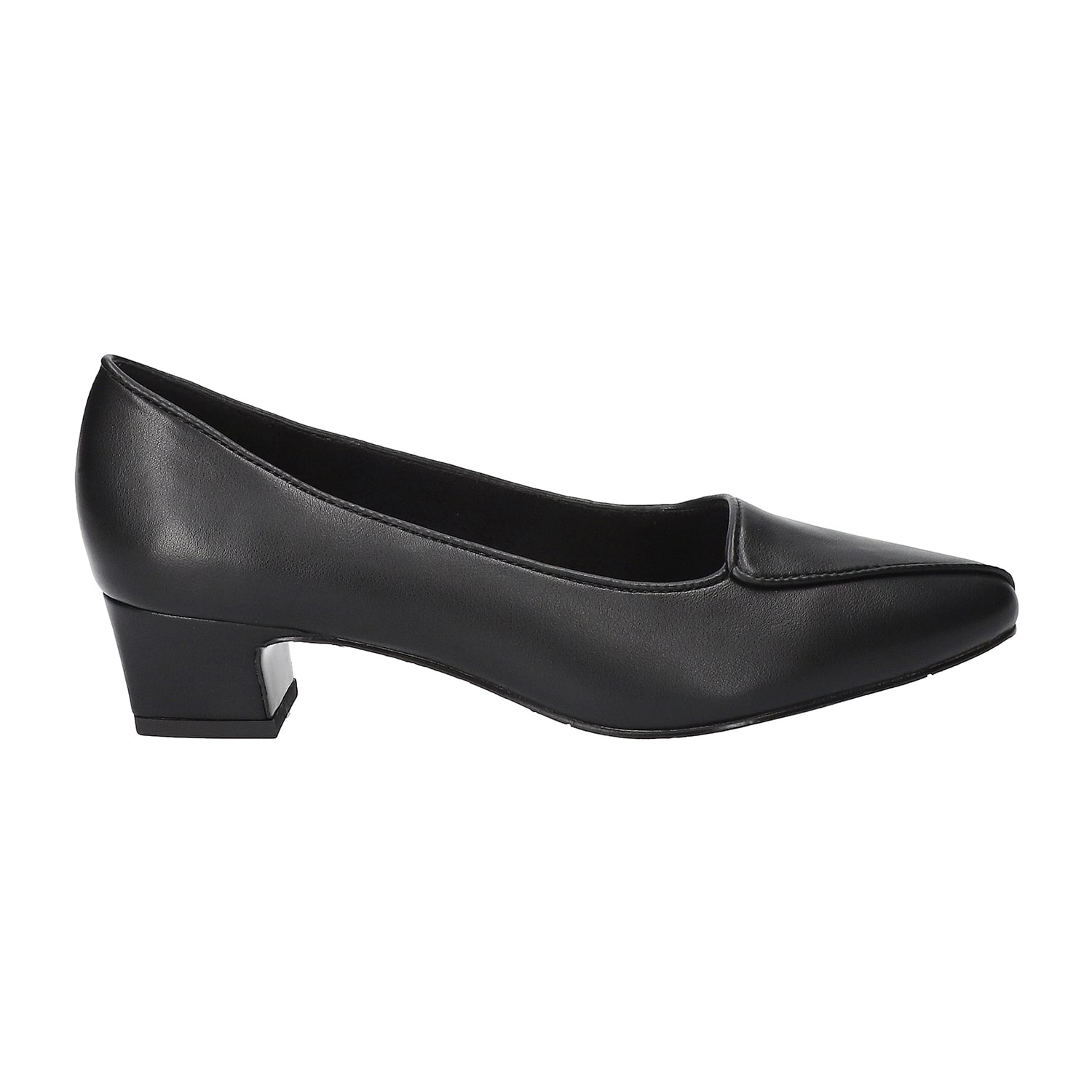 Easy Street Astrid Womens Almond Closed Toe Block Heel Pumps