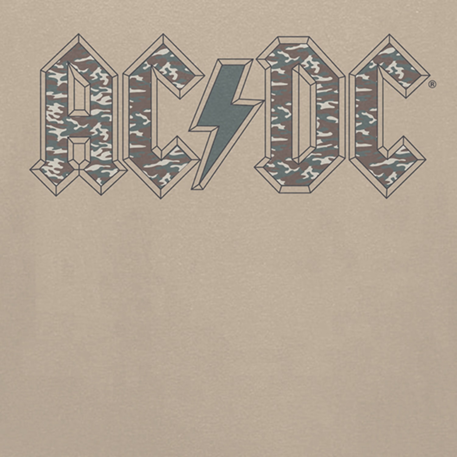 Mens Round Neck Short Sleeve Regular Fit AC/DC Big and Tall Graphic T-Shirt