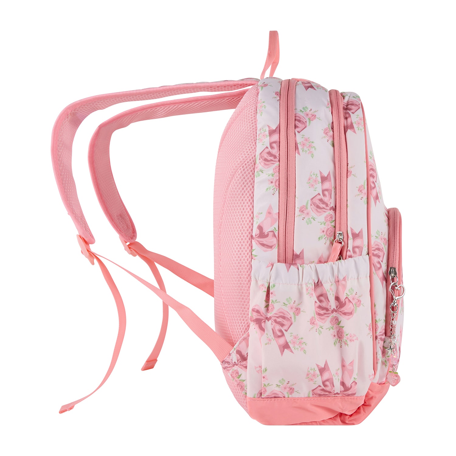 Cudlie Printed Nylon 2-pc Backpack with Charm